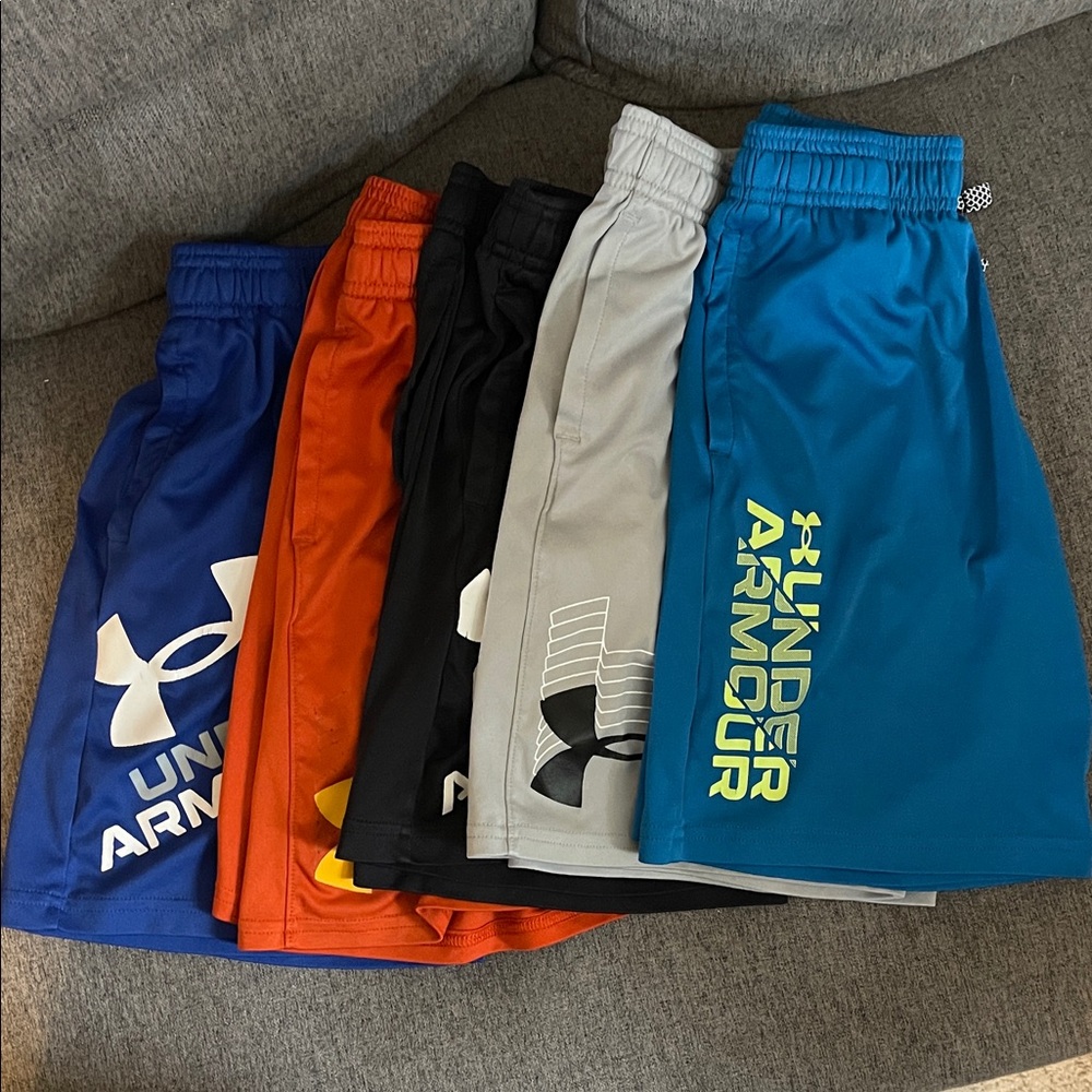 Under Armour Boys Shorts Lot